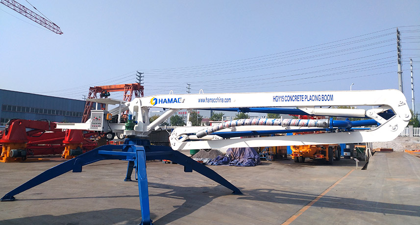 Distribuidora hidráulica móvil de hormigón  Hamac in Philippines 