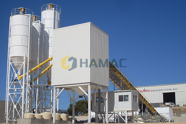 HZS180 planta de hormigón en Ovalle